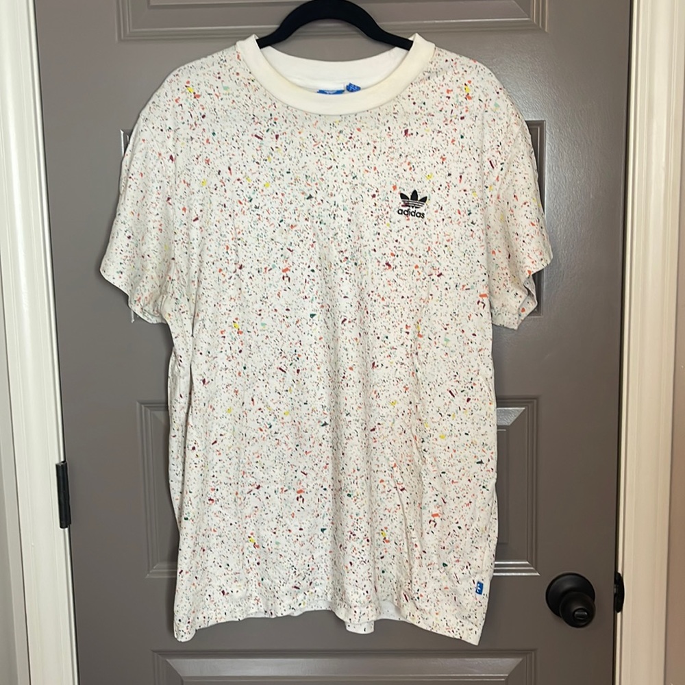 Adidas color pop t shirt